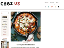 Tablet Screenshot of chezus.com